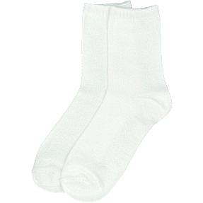 VRS dame glimmerstrømper str. onesize - hvid