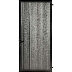 Smart fence - dør 180 - med sort panel