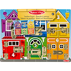 melissa & doug bræt med låse