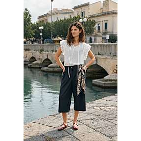 VRS dame culotte bukser str. S - sort