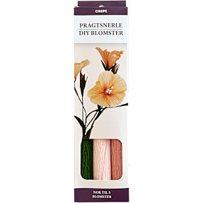 Crepe DIY blomster - pragtsnerler