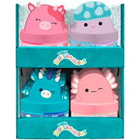Squishmallows slim i bøtte m. topfigur - flere varianter - assorteret