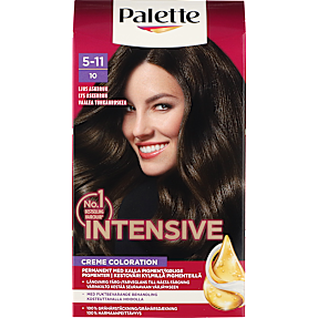 Intensive Creme Coloration permanent hårfarve 5-11 10 Lys Askebrun