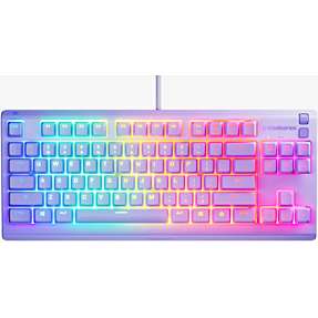 SteelSeries Apex 3 TKL tastatur - lavender
