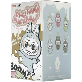Labubu Exciting Macaron figur - flere varianter - assorteret