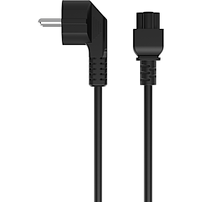 Sinox IEC C5 kabel 1,8 meter - sort