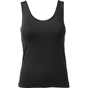 VRS dame BH-top str. XL - sort