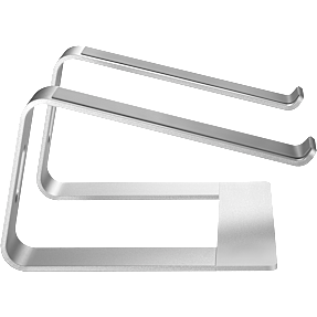 Deltaco laptop stativ 11-17" - aluminium