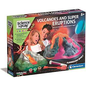 Clementoni Volcano Glow In The Dark vulkansæt