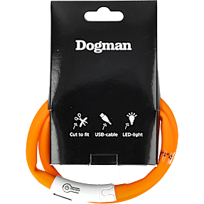 Hundeblinker m. LED - orange