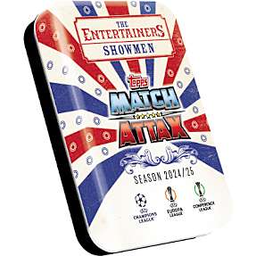 Topps Match Attax Champions League Booster Tin fodboldkort - assorteret
