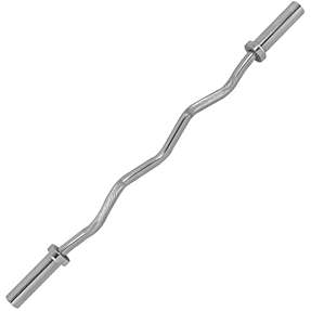 Tunturi Olympic curlbar chrome vægtstang 120 cm