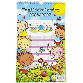 Familiekalender 26/27 - ansigter