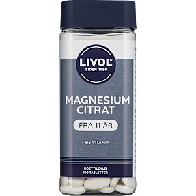 Magnesium citrat og B6 vitamin