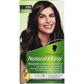 Nourishing Coloration permanent hårfarve 570 Mellembrun m. olier