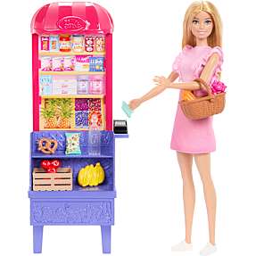 Barbie Malibu marked legesæt med dukke