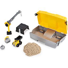 Kinetic Sand kuffert med sand