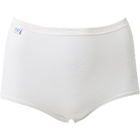 Sloggi dame 3-pak maxi str. 40 - hvid