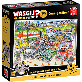 Wasgij Kø på vejen - 950 brikker