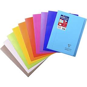 Clairefontaine koverbook hæfte A4 - flere varianter - assorteret