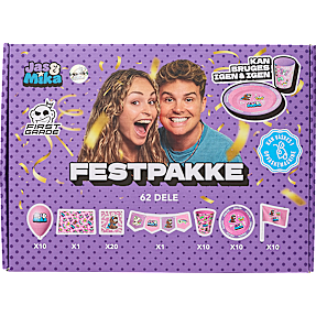Jas & Mika festpakke - 10 pers