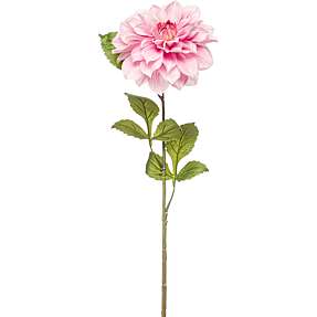 Kunstig blomsterstilk Dahlia - lyselilla