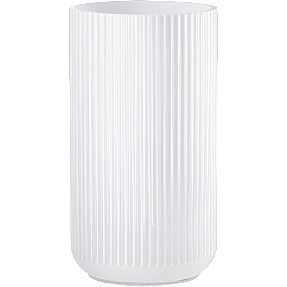 Lyngby vase - 20 cm - opal glas