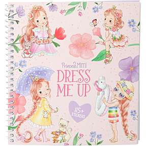 Princess mimi dress me up stickersbog