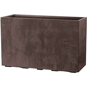 Millennium krukke 98x37x62 cm med hjul - brun