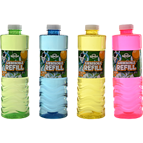 SpinOut sæbeboblevand 1000 ml - assorteret