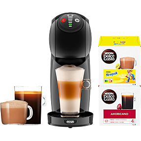 NESCAFÉ Dolce Gusto Genio S XL FAMILY value pack kapsel kaffemaskine - grå