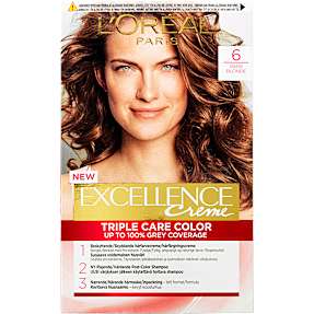 Triple Care Color permanent hårfarve 6 Dark Blonde