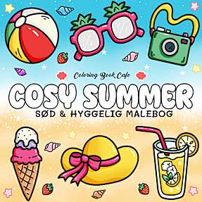 Cozy Summer - Coloring book Cafe