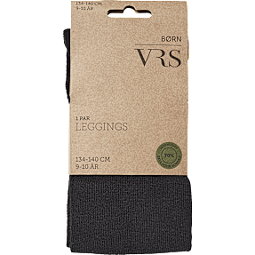 VRS børne leggings str. 9-10 år - sort