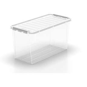 SmartStore opbevaringskasse 86 liter - transparent