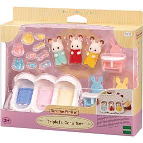 Sylvanian Families startersæt til trillinger