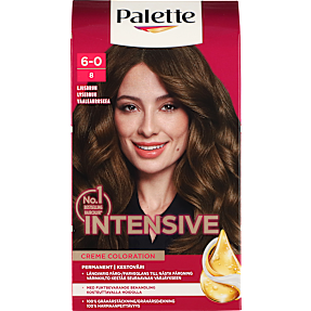 Intensive Creme Coloration permanent hårfarve 6-0 8 Lysebrun
