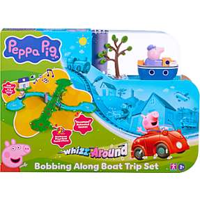 Gurli Gris Peppa whizz around båd sæt