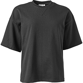 VRS dame sweat T-shirt str. S - sort