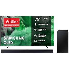 Samsung 75'' QLED TV TQ75Q7F2 + HW-B46CF Soundbar
