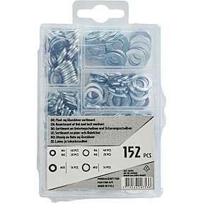 Sortimentskasse  - assorteret skiver 152 stk.