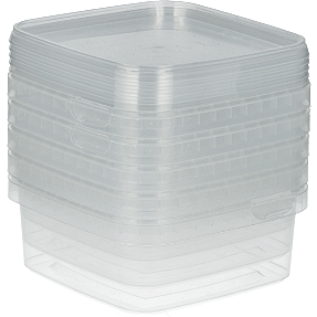 Condibøtter med låg 600 ml - 5-pak