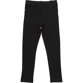 VRS børne jeggings str. 104 - sort