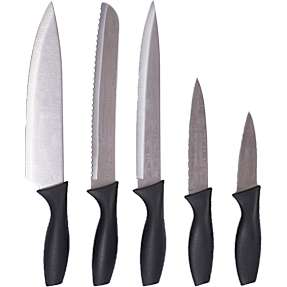 Køkkenchef knivsæt - 5 dele