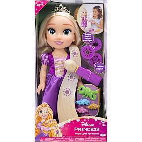 Disney Princess Magical Light & Style Rapunzel dukke 35 cm
