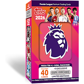 Topps Premier League Mega Tin fodboldkort - assorteret