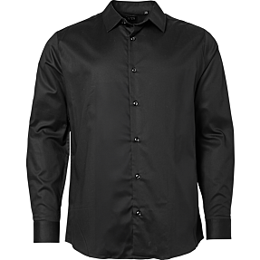 VRS herre slim fit skjorte str. 2XL - sort