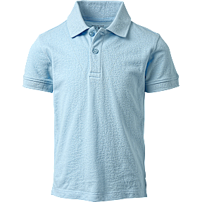 VRS børne polo T-shirt str. 98/104 - blå