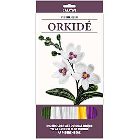 Piberenser blomst solid - orkide