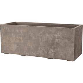 Millennium krukke 99x39x39 cm med hjul - sand